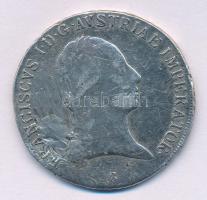 1824B Tallér Ag "I. Ferenc" (27,65g) T:VF forrasztásnyom, durva ph. Huszár: 1944., Unger I...