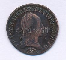 1812S 1/2kr Cu "I. Ferenc" Szomolnok T:VF, patina