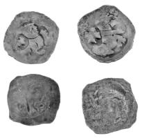 Ausztria ~1200. Friesachi Denár Ag (4x) (0,85g + 0,83g + 0,73g + 0,72g) T:VF
Austria ~1200. Friesac...