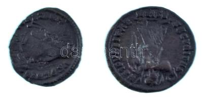 Római Birodalom ~III-IV. század 2db-os bronz Follis érmetétel T:VF-F, patina Roman Empire ~3rd-4th century 2pcs bronze Follis coin lot C:VF-F, patina