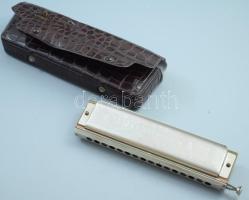 Hohner Chromonika III. szájharmónika tokkal