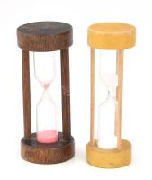 2 db tojásfőző homokóra, 2-3 p 9 cm