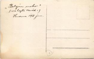 1918 Bolgár motor, vízhajtó kerék / water wheel. photo