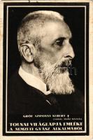 Gróf Apponyi Albert, Európa legnagyobb államférfija, legnagyobb és legtöbb nyelvű szónoka volt. Tolnai Világlapja emléke. Werner Géza kiadása / Count Albert Apponyi, greatest statesman of Europe (EK)