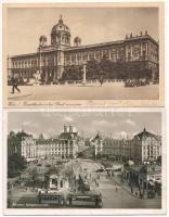 21 db régi külföldi város képeslap vegyes minőségben / 21 pre-1945 European town-view postcards in mixed quality