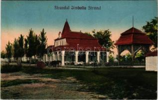 1929 Zsombolya, Hatzfeld, Jimbolia; Strand / spa (r)