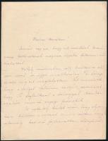 1930 Gyöngyös, Bozsik Pál (1884-1952) plébános autográf levele ismeretlen címzettnek, Heves vármegye történetének megírása ügyében való megkeresés tárgyában, két beírt oldal, Bozsik Pál aláírásával. (1950-ben ,,a demokratikus államrend megdöntésére irányuló szervezkedés" vádjával őrizetbe vették, majd 1951-ben a Grősz József és társai elleni per másodrendű vádlottjaként 10 év fegyházra ítélték; 1952-ben a váci börtönben hunyt el.)