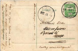 1912 Abrudbánya, Abrud; Detonáta szálloda. Radó Boldizsár felvétele és kiadása / hotel (r)