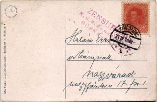 1918 Campulung Muscel, Hosszúmező, Kimpolung, Cimpolung (Arges); Wasserfall / waterfall / vízesés. V...