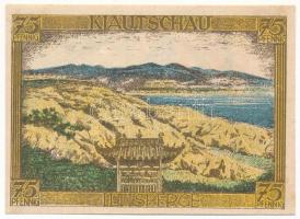 Németország / Berlin 1921. 75pf szükségpénz "Kiautschau - Iltisberge" T:VF, hajtatlan de r...