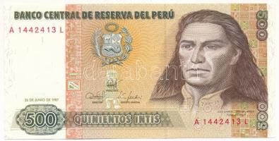 Peru 1987. 500I T:VF Peru 1987. 500 Intis C:VF Krause P#134