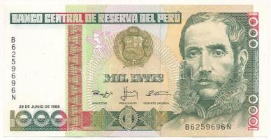 Peru 1988. 1000I T:AU Peru 1988. 1000 Intis C:AU Krause P#136b