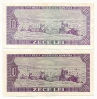 Románia 1966. 10L (2x) T:F
Romania 1966. 10 Lei (2x) C:F
Krause P#94