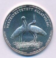 1992. 200Ft Ag "Veszélyeztetett állatvilág - Fehér gólya" T:BU
Adamo EM126