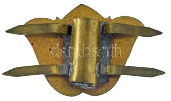 1933. A 4. Cserkész Világdzsembori szökellő szarvast ábrázoló, a magyar nemzeti színeket megjelenítő...