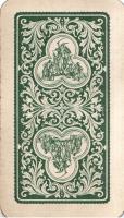 [Kártya] Nagy méretű magyar tarokk kártyacsomag (Paskievics-tarokk), zöld hátlappal (42 lapos, telje...