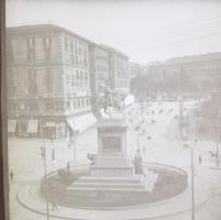 cca 1900 Padova, Olaszország. Egy doboz üveg dia pozitív, magyar utazó által készített felvételek. 1...