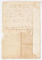 1778. jún. 22. Margitta (Erdély, Románia, Marghita)
Tanúvallatási jegyzőkönyv, amelyet Boronkay Ádá...