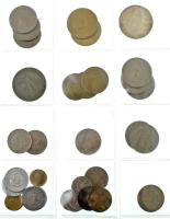 35db-os vegyes magyar forint fémpénz tétel, közte 1947. 5Ft Ag és 1992. 200Ft Ag T:AU-F