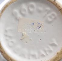 Retro német Alaska mintás váza. Jelzett, kis kopással, m: 18 cm