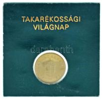 1993. 1Ft Cu-Ni-Zn "OTP Bank / Takarékossági Világnap" papírtokban T:AU