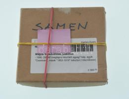 ~1980. 2db klf üveglapra készített agyag? kép, egyik "Csontváry", másik "1853-1919&qu...