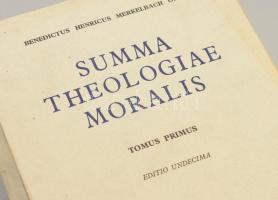 [Merkelbach, Benoit Henri (1871-1942)] Benedictus Henricus Merkelbach: Summa Theologiae Moralis I-II...