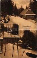 Kászonfürdő, Kászonjakabfalva, Baile Casin; Oroszfalu télen. Schäser F. kiadása / spa, winter (fl)