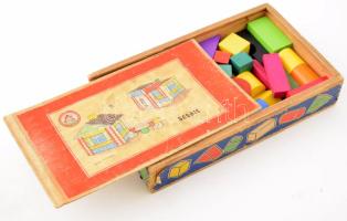 Berbis fakocka játék eredeti dobozában . ca 1940