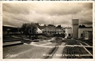 1941 Kovászna, Covasna; Strand a borvíz és iszap medencékkel / spa, swimming pools