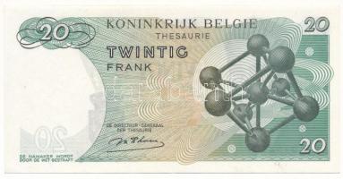 Belgium 1964. 20Fr "1 H 3782197" T:XF
Belgium 1964. 20 Francs "1 H 3782197" C:X...
