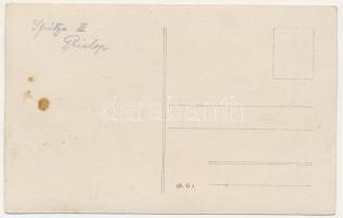 Borsa, Első világháborús osztrák-magyar vasútállomás (Spitze III.) a Borsa-­Priszlop-Jakobeny kesken...