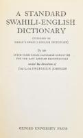 A Standard Swahili-English / English - Swahili Dictionary. (Founded on Madan's Swahili-English/...