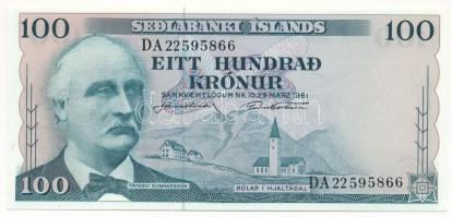 Izland 1974-1980. (1961) 100K "DA22595866" T:UNC Iceland 1974-1980. (1961) 100 Kronur "DA22595866" C:UNC Krause 44.