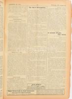 1915 Az Alkotmány c. folyóirat XX. teljes évfolyama bekötve, Lapok jó állapotban, borító elvált