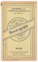 Dr. Cserey Adolf: Rovargyűjtő. Stampfel-féle Tudományos Zsebkönyvtár 76. Pozsony-Bp., 1901, Stampfel...