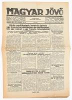 1937 Miskolc, A Magyar Jövő független politikai napilap XIX. évfolyamának 243. száma