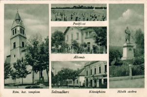 Soltvadkert mit Bahnhof