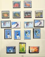 Ausztrália szép gyűjtemény 1983-1991 / Australia nice collection (névérték / postal value AUS 340.- ...