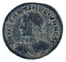 Római Birodalom / Thesszaloniki / II. Constantinus 324. AE Follis (2,56g) T:XF Roman Empire / Thessalonica / Constantine II 324. AE Follis "CONSTANTINVS IVN NOB C / CAESARVM NOSTRORVM - VOT X - TSBVI" (2,56g) C:XF RIC VII 128