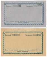 Újpest 1919. 1K + 2K "Mauthner Bőrgyár" váltópénz T:UNC,AU
Adamo ÚJP3.1, ÚJP3.2