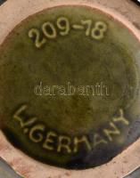 Német retro váza, jelzett, m: 18 cm