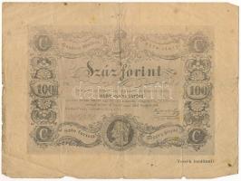 ~1898. "Révai Testvérek Irodalmi Intézet Részvénytársaság" 1848. 100Ft bankjegyet ábrázoló reklámja az "Ezernyolczszáz Negyvennyolcz - a magyar szabadságharcz képes története" című füzetről T:F