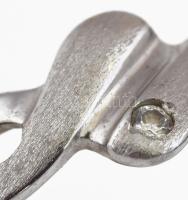 Fehérarany (Au) gyűrű, 14K, m: 56, 1,69g