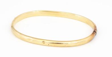 Arany (Au) karék, 14K, jelzett, 7,4g