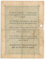 1848. 2Ft "Kossuth bankó", "BT. 17 78610" T:VG, anyaghiány és tintafolt
Adamo S...