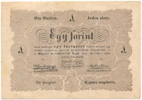 1848. 1Ft "Kossuth bankó", "h. sv." T:F Adamo G104