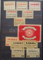 105 darabos régi 90 %-ban háború előtti gyufacímke-gyűjtemény, igazi ritkaságokkal, másodpéldányokka...