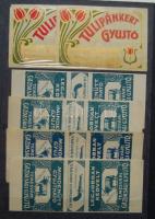 105 darabos régi 90 %-ban háború előtti gyufacímke-gyűjtemény, igazi ritkaságokkal, másodpéldányokka...