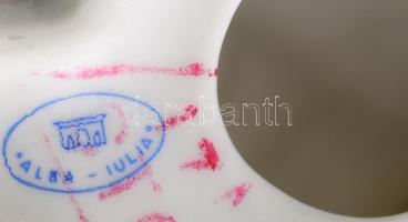 Jelzett macska figura, m: 11 cm